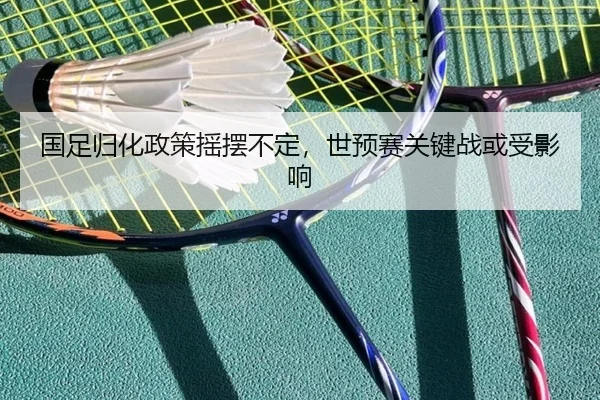 国足归化政策摇摆不定，世预赛关键战或受影响